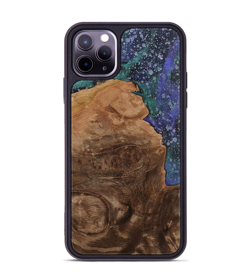 iPhone 11 Pro Max Wood+Resin Phone Case - Jonah (Cosmos, 702264)