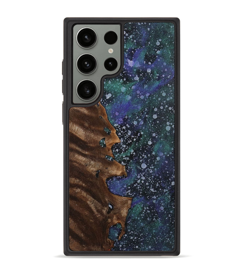 Galaxy S23 Ultra Wood+Resin Phone Case - Gabriella (Cosmos, 702265)