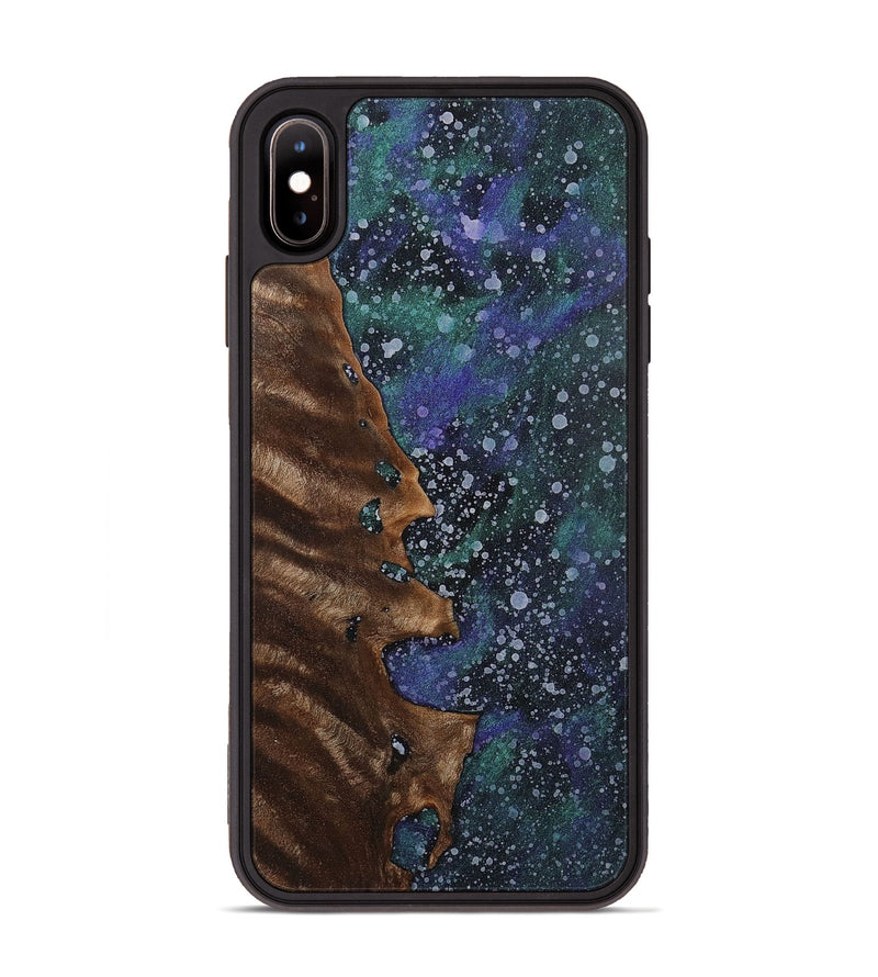iPhone Xs Max Wood+Resin Phone Case - Gabriella (Cosmos, 702265)