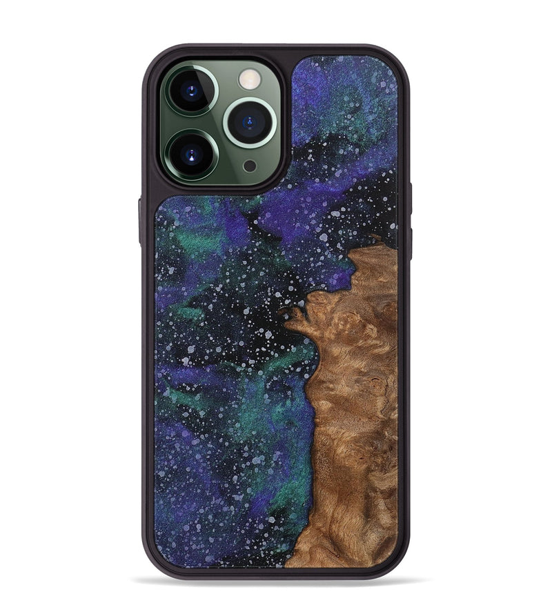 iPhone 13 Pro Max Wood+Resin Phone Case - Sergio (Cosmos, 702266)