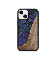 iPhone 13 mini Wood+Resin Phone Case - Autumn (Cosmos, 702268)