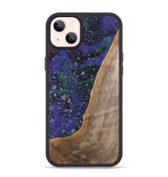 iPhone 14 Plus Wood+Resin Phone Case - Autumn (Cosmos, 702268)