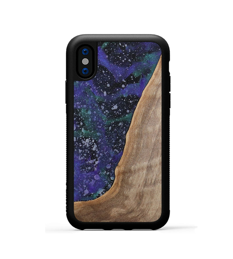 iPhone Xs Wood+Resin Phone Case - Autumn (Cosmos, 702268)