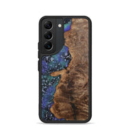 Galaxy S22 Wood+Resin Phone Case - Tevin (Cosmos, 702269)