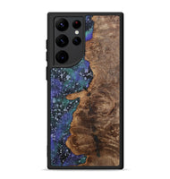 Galaxy S22 Ultra Wood+Resin Phone Case - Tevin (Cosmos, 702269)