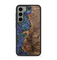 Galaxy S23 Plus Wood+Resin Phone Case - Tevin (Cosmos, 702269)