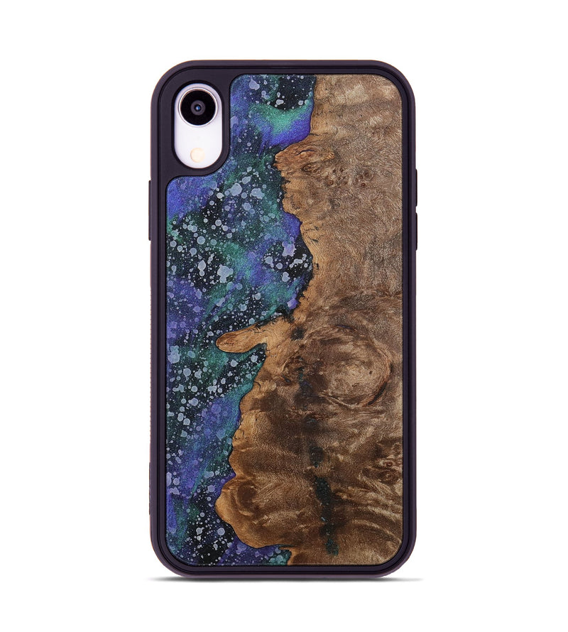 iPhone Xr Wood+Resin Phone Case - Tevin (Cosmos, 702269)