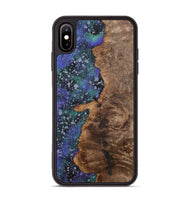 iPhone Xs Max Wood+Resin Phone Case - Tevin (Cosmos, 702269)