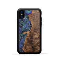 iPhone Xs Wood+Resin Phone Case - Tevin (Cosmos, 702269)