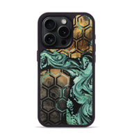 iPhone 15 Pro Wood+Resin Phone Case - Larry (Pattern, 702272)