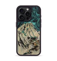 iPhone 15 Pro Wood+Resin Phone Case - Christi (Pattern, 702277)