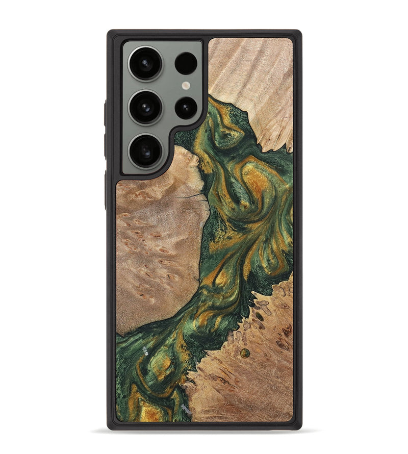Galaxy S23 Ultra Wood+Resin Phone Case - Essie (Mosaic, 702308)
