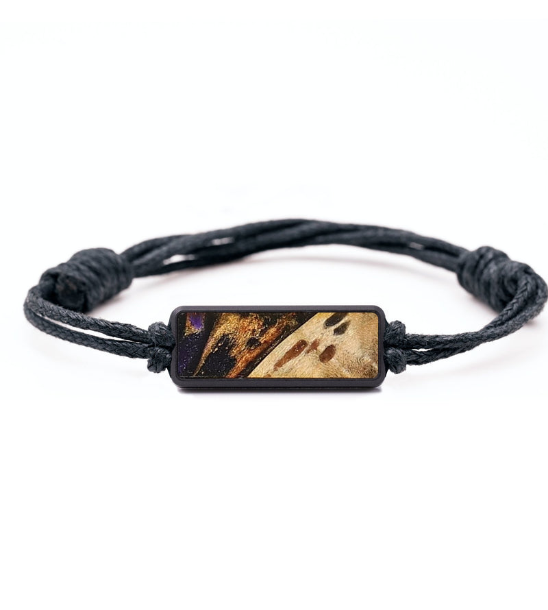 Classic Wood+Resin Bracelet - Ivy (Pure Black, 702470)