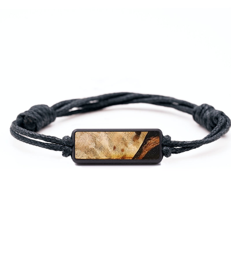 Classic Wood+Resin Bracelet - Bobbie (Pure Black, 702477)