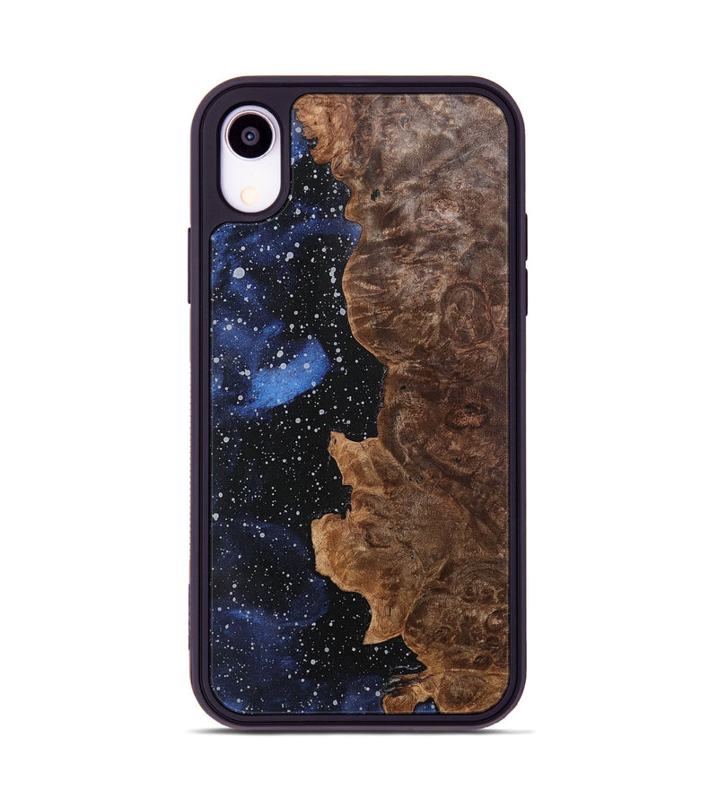 iPhone Xr Wood+Resin Phone Case - Naomi (Cosmos, 702545)