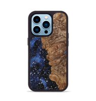 iPhone 14 Pro Wood+Resin Phone Case - Karissa (Cosmos, 702555)