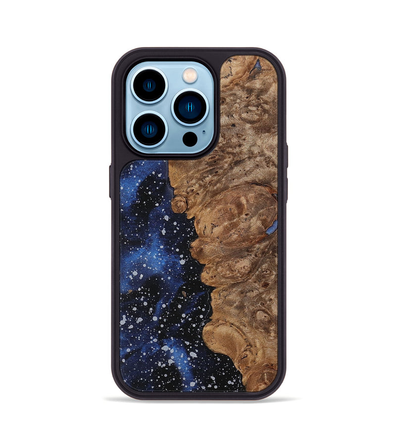 iPhone 14 Pro Wood+Resin Phone Case - Karissa (Cosmos, 702555)