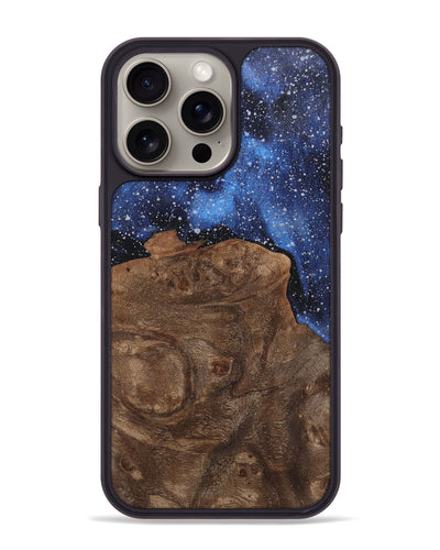 iPhone 15 Pro Max Wood+Resin Phone Case - Teagan (Cosmos, 702558)