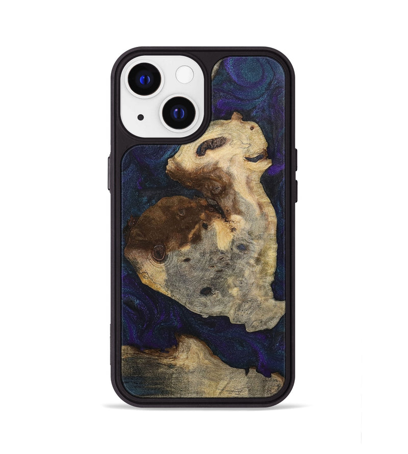 iPhone 13 Wood+Resin Phone Case - Tori (Mosaic, 702565)