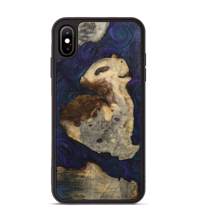 iPhone Xs Max Wood+Resin Phone Case - Tori (Mosaic, 702565)