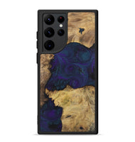 Galaxy S22 Ultra Wood+Resin Phone Case - Mason (Mosaic, 702573)