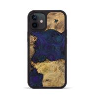 iPhone 12 Wood+Resin Phone Case - Mason (Mosaic, 702573)