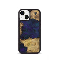 iPhone 13 mini Wood+Resin Phone Case - Mason (Mosaic, 702573)