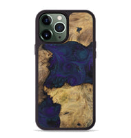 iPhone 13 Pro Max Wood+Resin Phone Case - Mason (Mosaic, 702573)