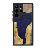Galaxy S22 Ultra Wood+Resin Phone Case - Ginger (Mosaic, 702574)