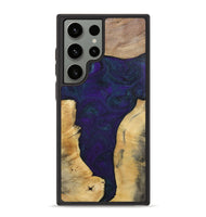 Galaxy S23 Ultra Wood+Resin Phone Case - Ginger (Mosaic, 702574)