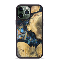 iPhone 13 Pro Max Wood+Resin Phone Case - Winter (Mosaic, 702575)