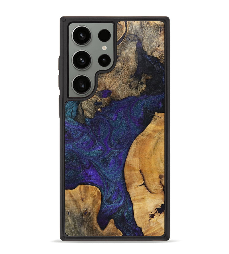 Galaxy S23 Ultra Wood+Resin Phone Case - Caitlyn (Mosaic, 702578)