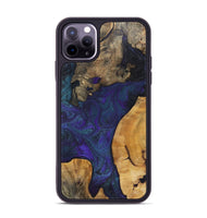iPhone 11 Pro Max Wood+Resin Phone Case - Caitlyn (Mosaic, 702578)