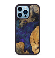 iPhone 14 Pro Max Wood+Resin Phone Case - Caitlyn (Mosaic, 702578)