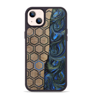 iPhone 14 Plus Wood+Resin Phone Case - Darren (Pattern, 702582)