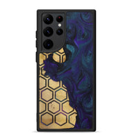 Galaxy S22 Ultra Wood+Resin Phone Case - Alex (Pattern, 702583)