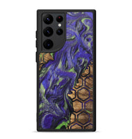 Galaxy S22 Ultra Wood+Resin Phone Case - Emery (Pattern, 702714)