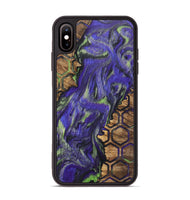 iPhone Xs Max Wood+Resin Phone Case - Emery (Pattern, 702714)