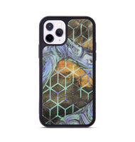 iPhone 11 Pro Wood+Resin Phone Case - Mallory (Pattern, 702726)