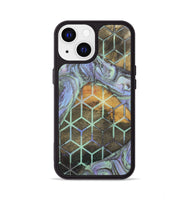 iPhone 13 Wood+Resin Phone Case - Mallory (Pattern, 702726)