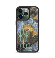 iPhone 13 Pro Wood+Resin Phone Case - Mallory (Pattern, 702726)