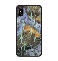 iPhone Xs Max Wood+Resin Phone Case - Mallory (Pattern, 702726)