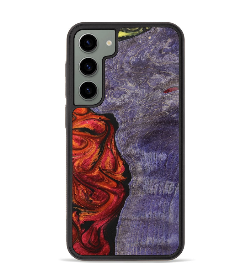Galaxy S23 Plus Wood+Resin Phone Case - Izabella (Ombre, 702738)
