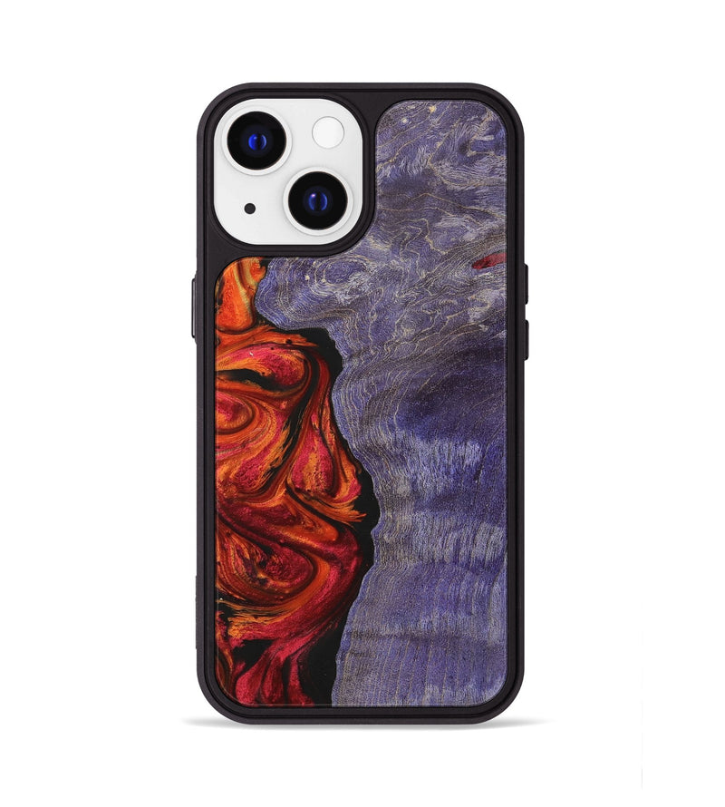 iPhone 13 Wood+Resin Phone Case - Izabella (Ombre, 702738)