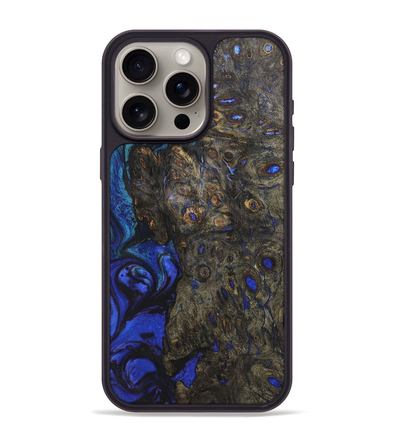 iPhone 15 Pro Max Wood+Resin Phone Case - Cheyanne (Ombre, 702743)