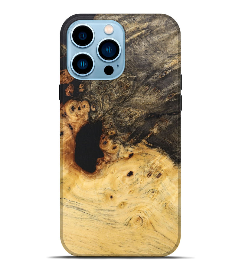 iPhone 14 Pro Max  Live Edge Phone Case - Caiden (Wood Burl, 702756)