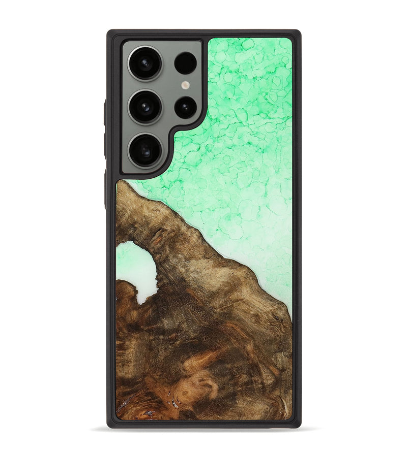 Galaxy S23 Ultra Wood+Resin Phone Case - Josue (Ombre, 702810)