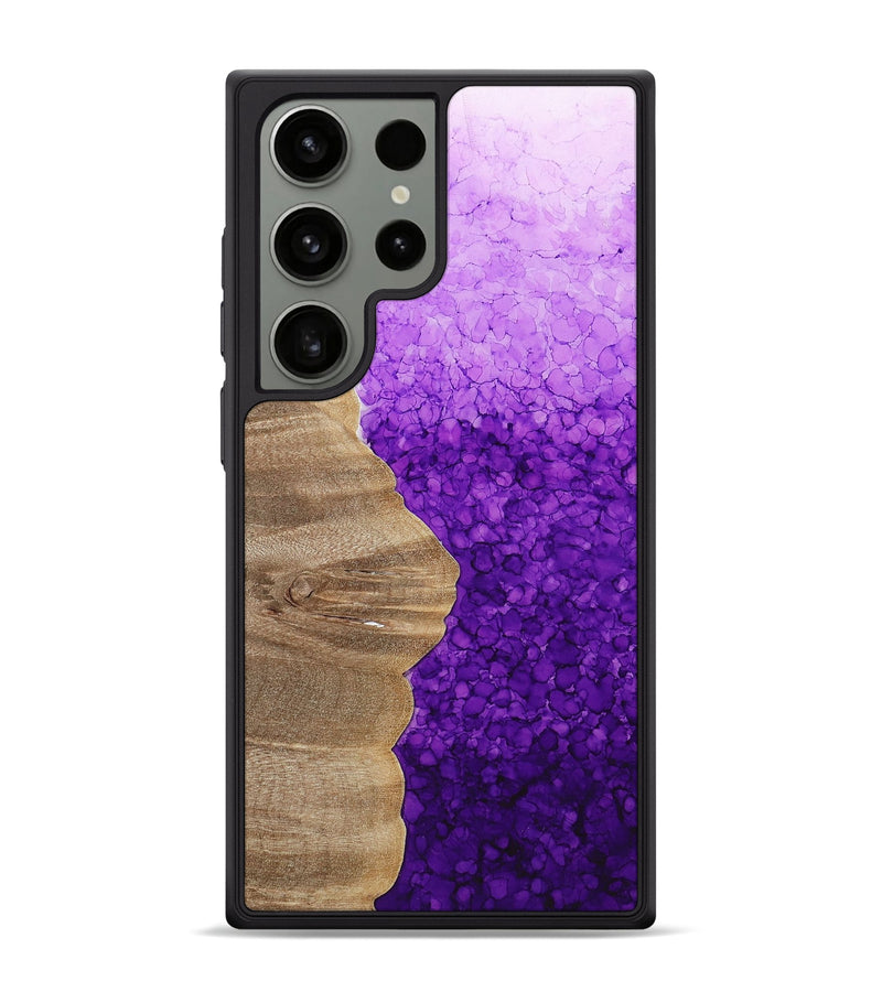 Galaxy S24 Ultra Wood+Resin Phone Case - Stuart (Ombre, 702817)