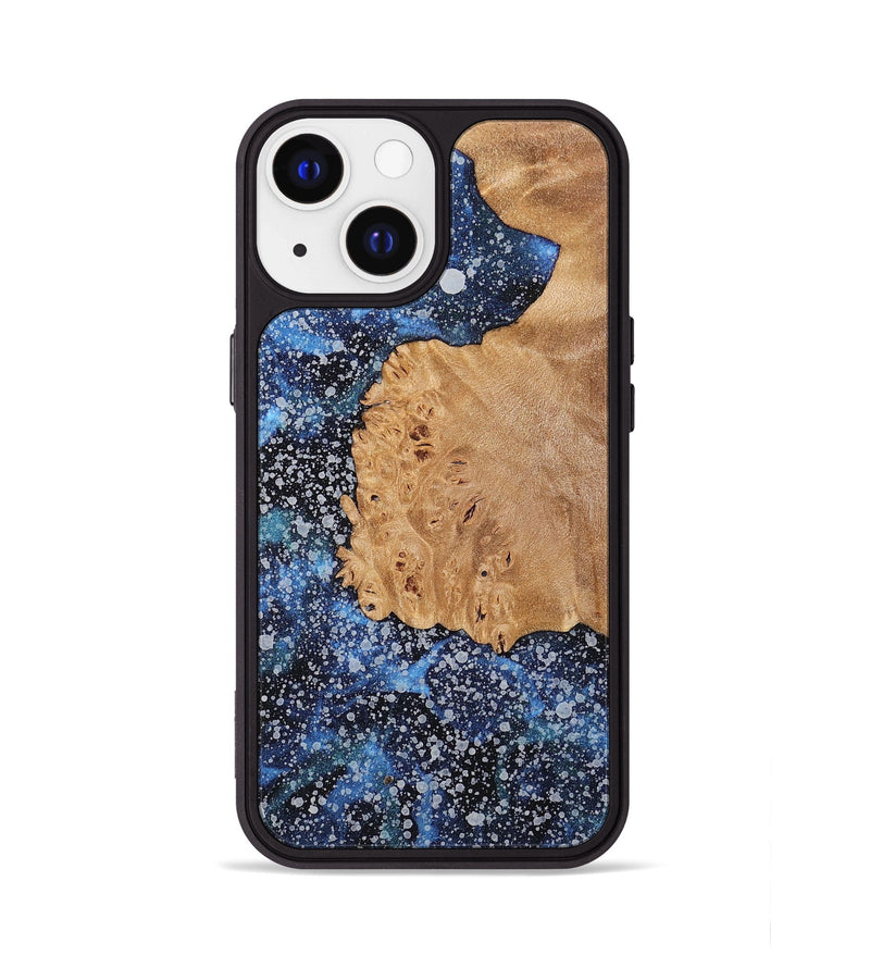 iPhone 13 Wood+Resin Phone Case - Ron (Cosmos, 702819)