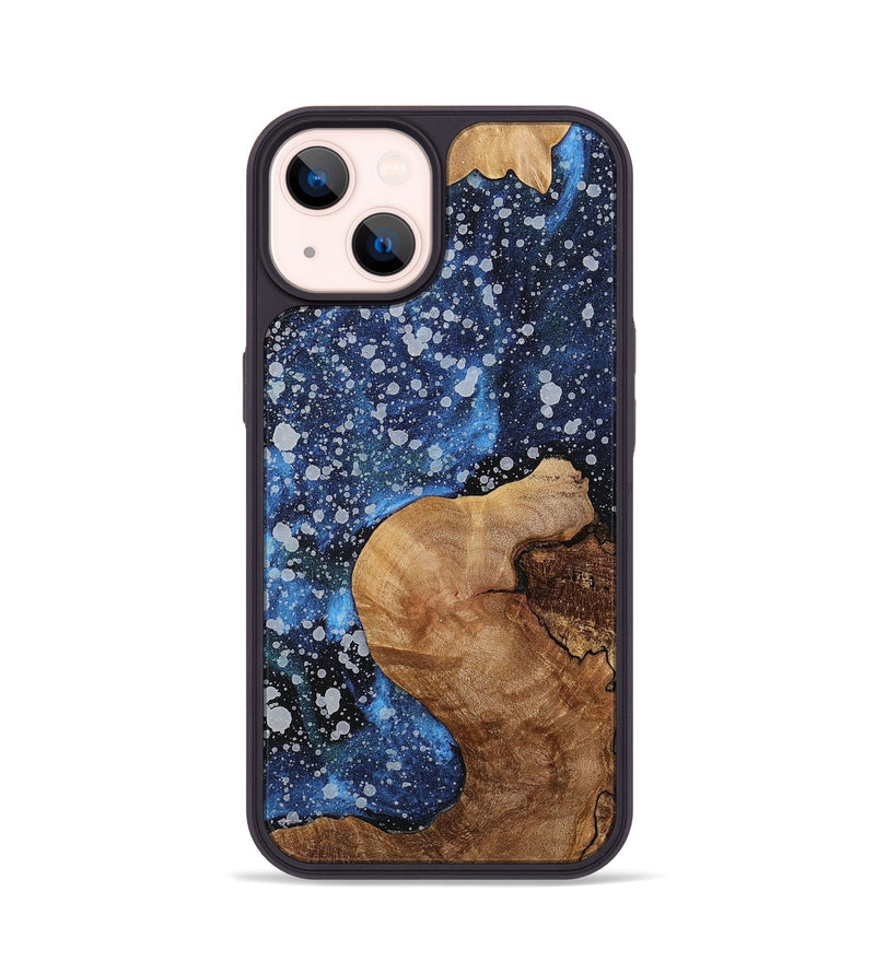 iPhone 14 Wood+Resin Phone Case - Kaylee (Cosmos, 702826)